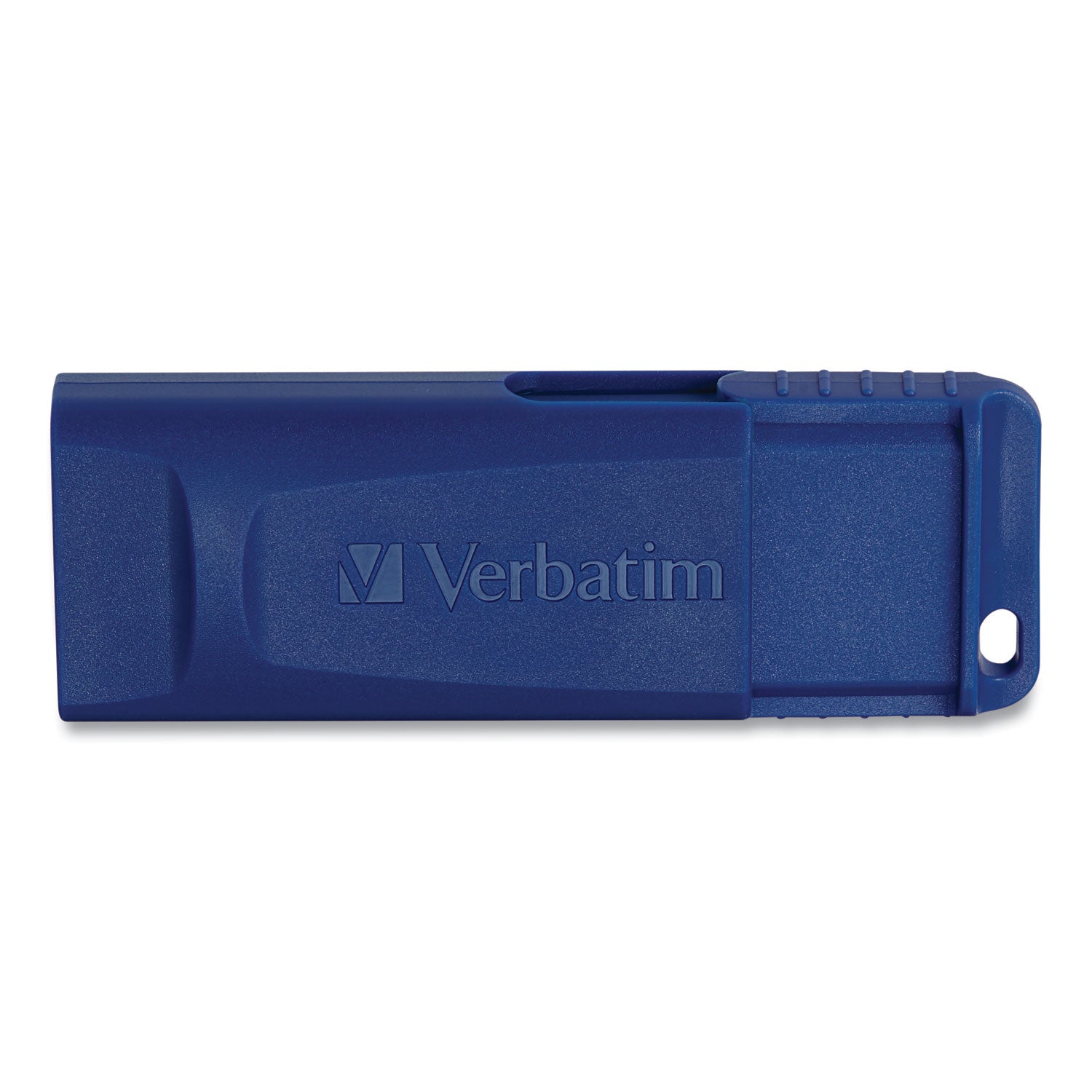 Verbatim Classic USB 2.0 Flash Drive, 4 GB, Blue (97087)