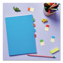 Avery Ultra Tabs Repositionable Tabs, Mini Tabs: 1" x 1.5", 1/5-Cut, Assorted Colors, 40/Pack (74760)