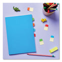 Avery Ultra Tabs Repositionable Tabs, Mini Tabs: 1" x 1.5", 1/5-Cut, Assorted Colors, 80/Pack (74763)