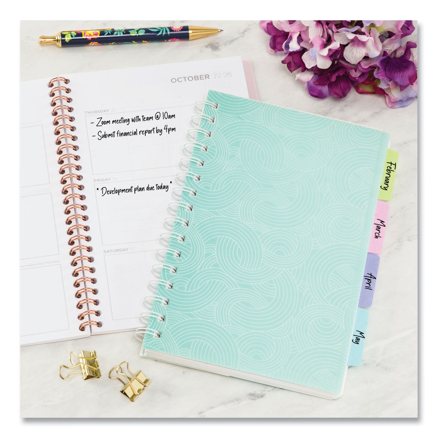 Avery Ultra Tabs Repositionable Tabs, Margin Tabs: 2.5" x 1", 1/5-Cut, Assorted Pastel Colors, 48/Pack (74867)