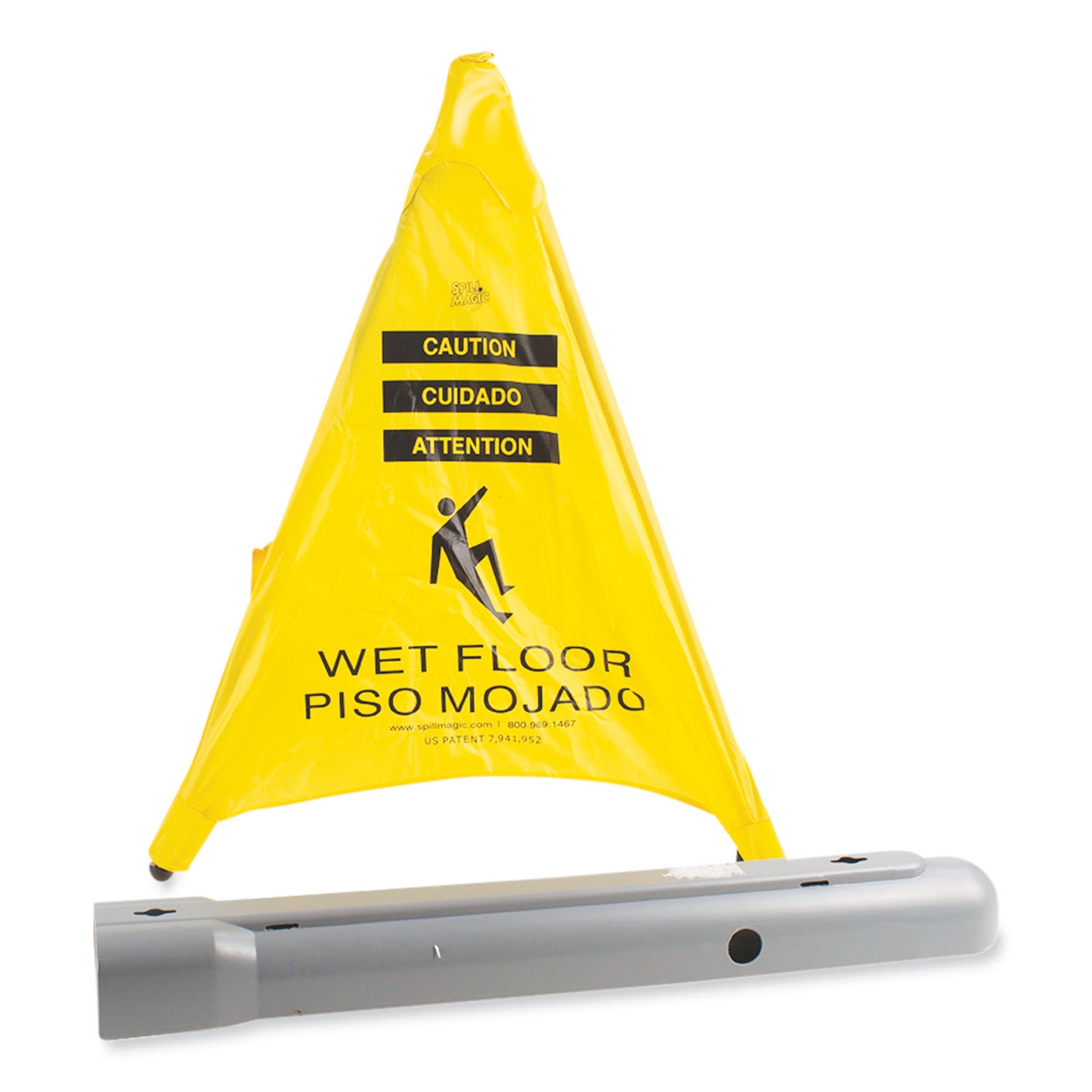 Spill Magic Pop Up Safety Cone, 3 x 2.5 x 20, Yellow (220SC)