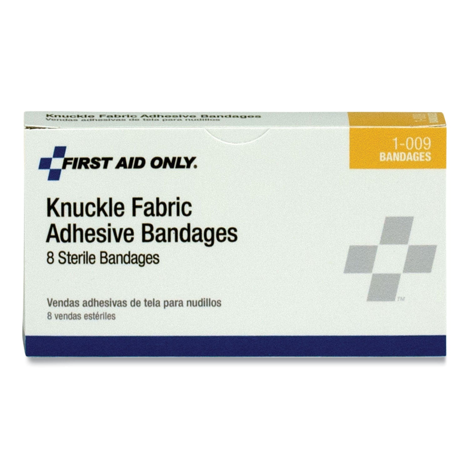 PhysiciansCare First Aid Fabric Knuckle Bandages, 8/Box (1009)