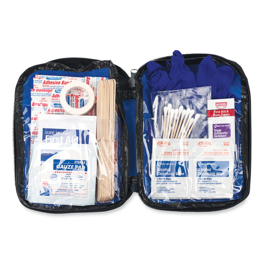 PhysiciansCare Soft-Sided First Aid Kit for up to 10 People, 95 Pieces, Soft Fabric Case (90166)