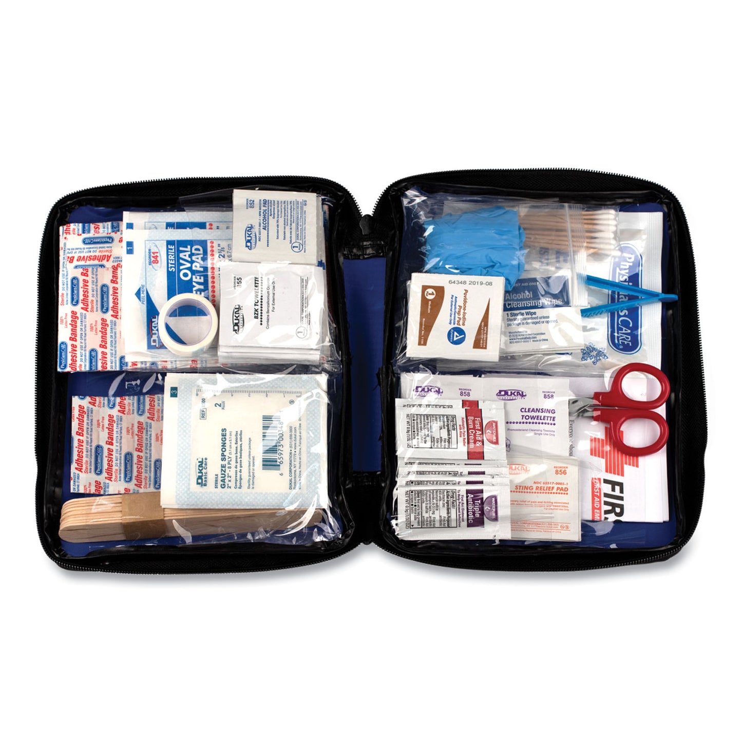 PhysiciansCare Soft-Sided First Aid Kit for up to 25 People, 195 Pieces, Soft Fabric Case (90167)