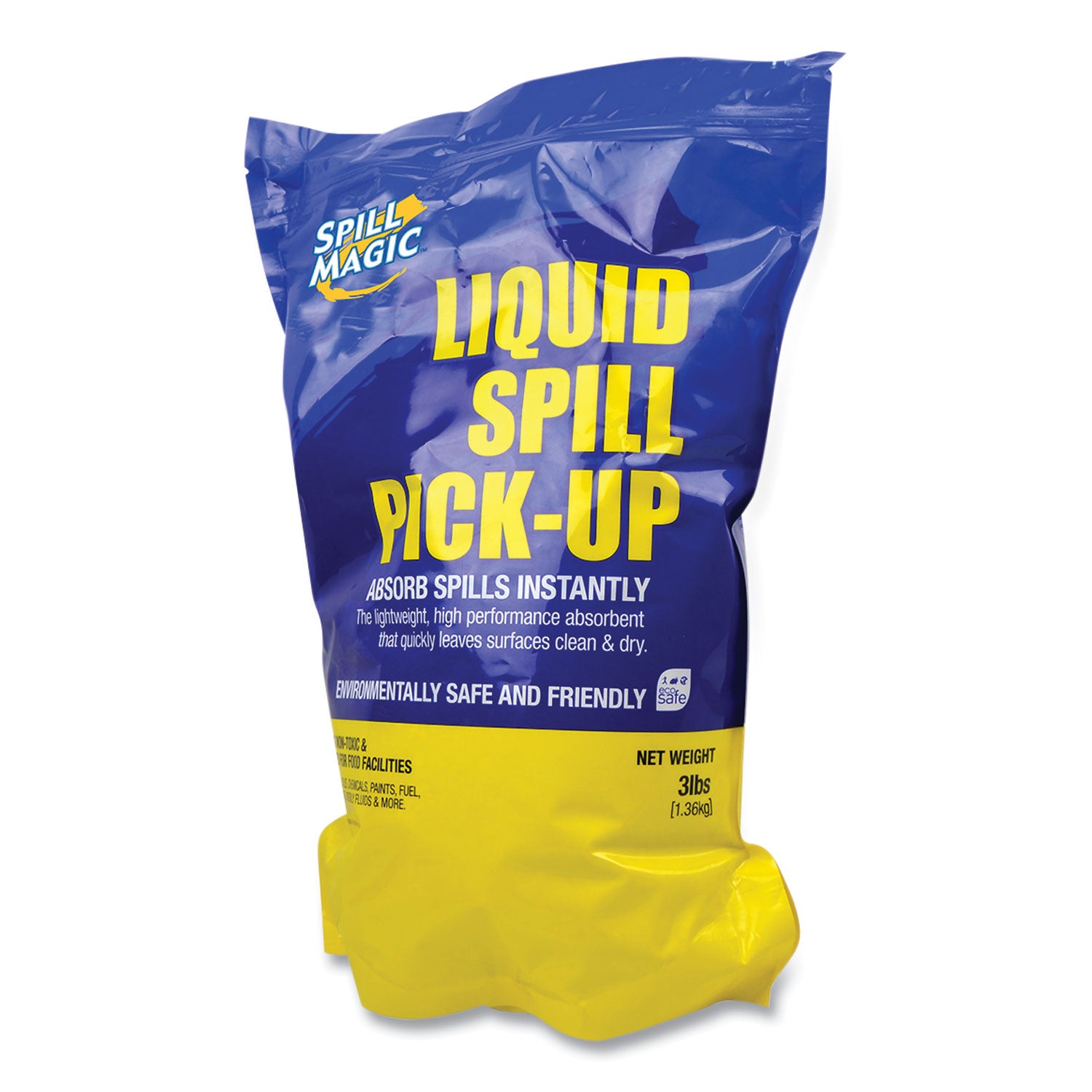 Spill Magic Sorbent, 4 qt, 3 lb Bag (SM106)