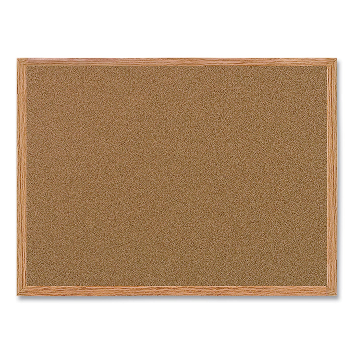 MasterVision Value Cork Bulletin Board with Oak Frame, 24 x 36, Brown Surface, Oak Frame (MC070014231)