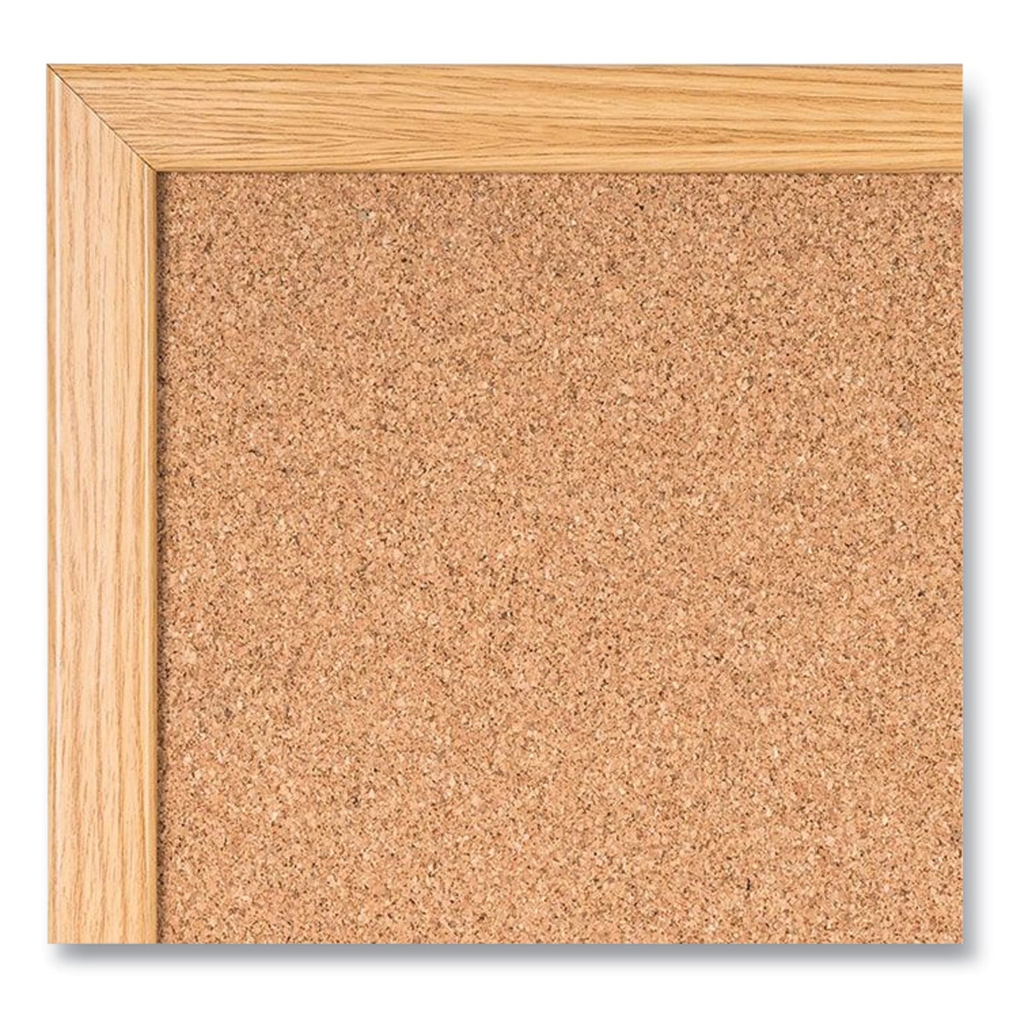 MasterVision Value Cork Bulletin Board with Oak Frame, 24 x 36, Brown Surface, Oak Frame (MC070014231)