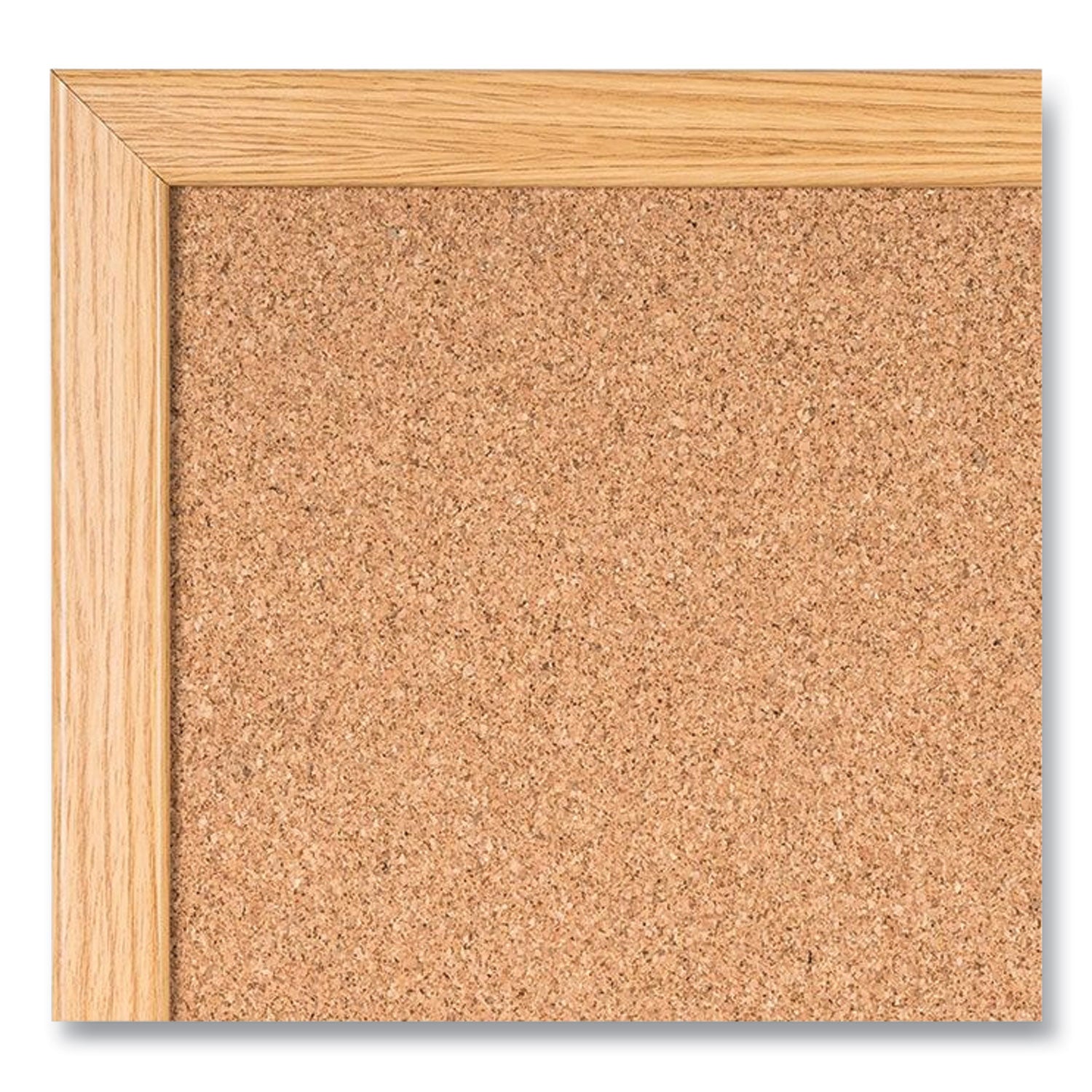 MasterVision Value Cork Bulletin Board with Oak Frame, 24 x 36, Brown Surface, Oak Frame (MC070014231)