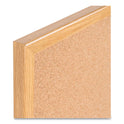 MasterVision Value Cork Bulletin Board with Oak Frame, 24 x 36, Brown Surface, Oak Frame (MC070014231)