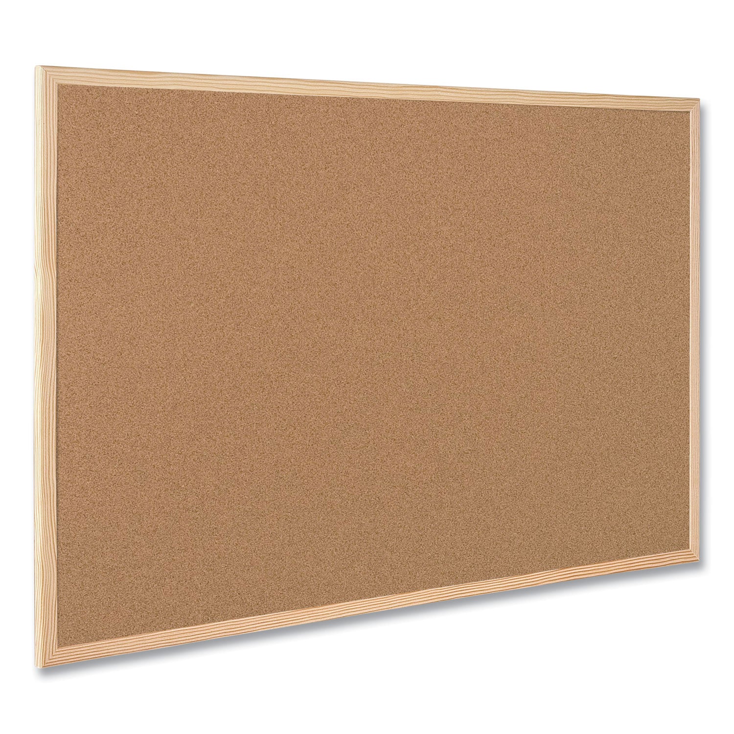 MasterVision Value Cork Bulletin Board with Oak Frame, 24 x 36, Brown Surface, Oak Frame (MC070014231)