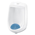 Big-D Diamond 3D Urinal Screen, Mountain Air Scent, Blue, 10/Pack, 6 Packs/Carton (623CT)