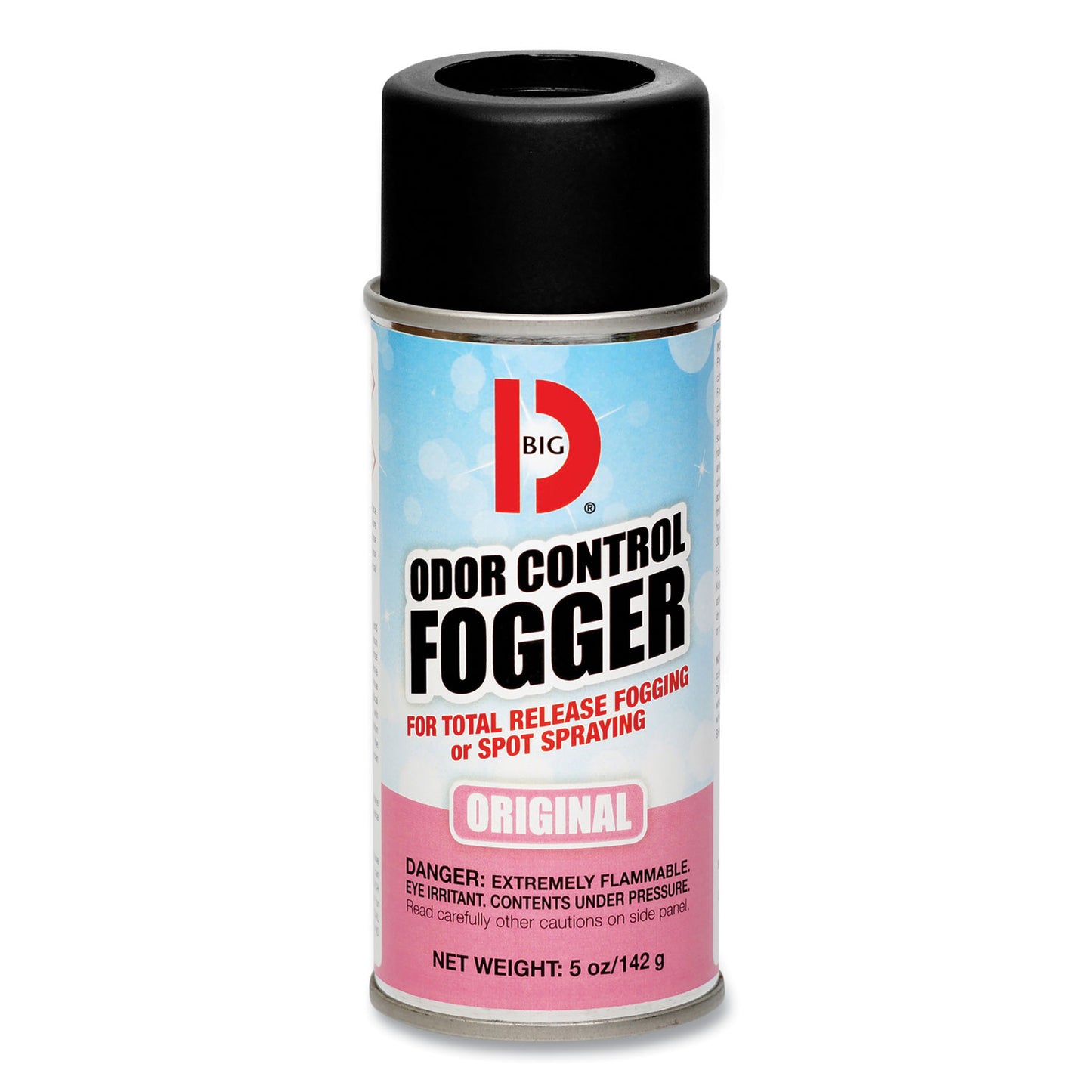 Big-D Odor Control Fogger, Original Scent, 5 oz Aerosol Spray, 12/Carton (341)