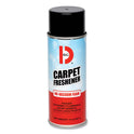 Big-D No-Vacuum Carpet Freshener, Fresh Scent, 14 oz Aerosol Spray, 12/Carton (241)