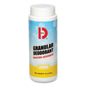 Big-D Granular Deodorant, Lemon, 16 oz, Shaker Can, 12/Carton (150)