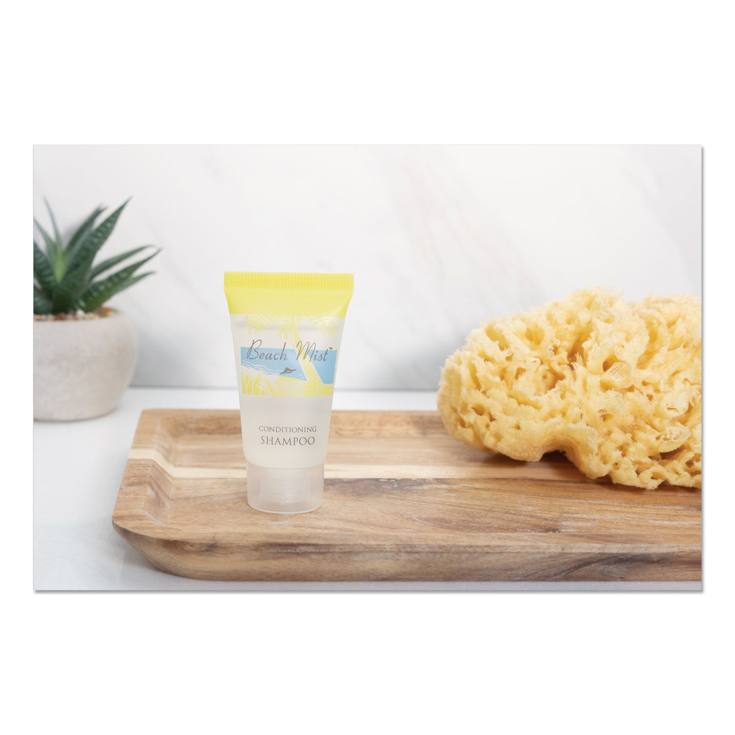 Beach Mist Shampoo, Fresh Scent, 0.65 oz, 288/Carton (423)