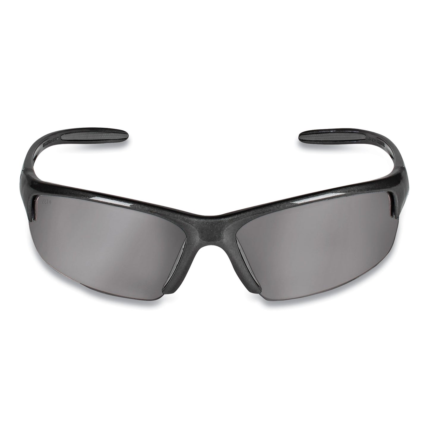 KleenGuard Equalizer Safety Glasses, Gunmetal Frame, Smoke Lens, 12/Box (21297)