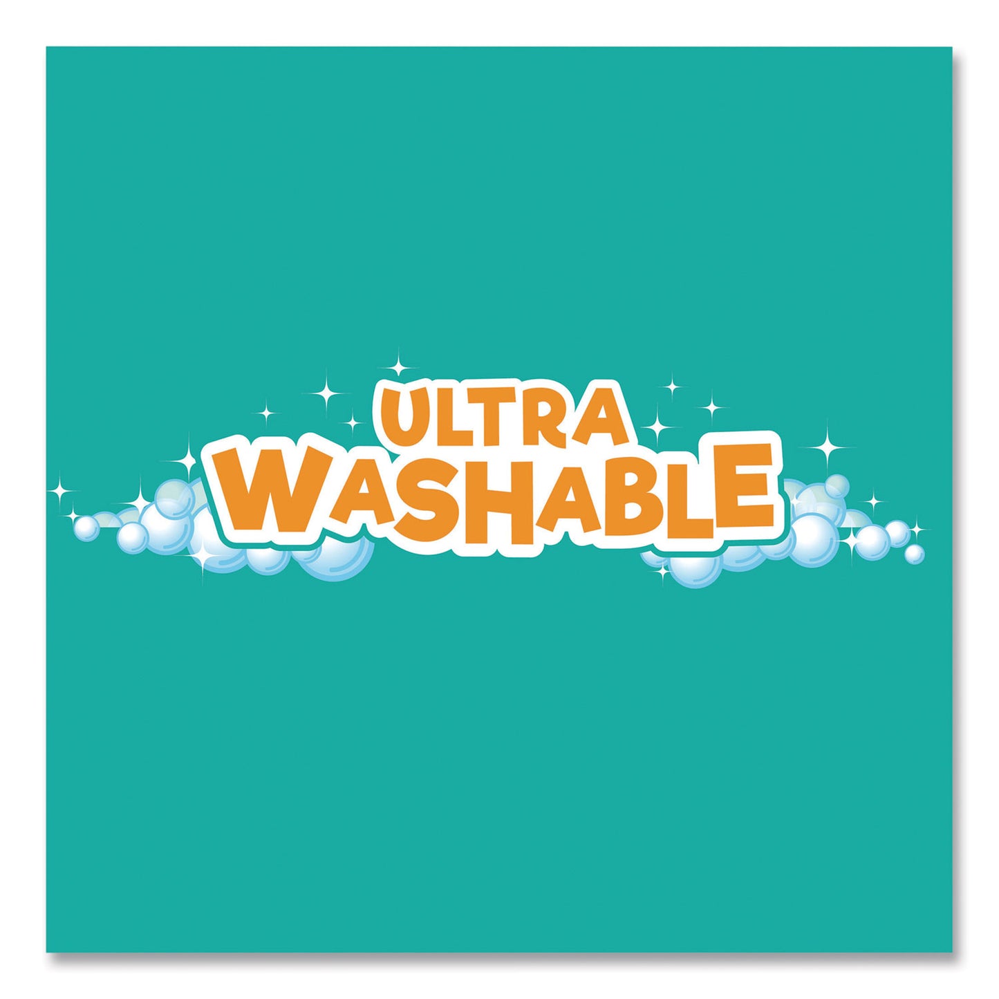 BIC Kids Ultra Washable Markers, Medium Bullet Tip, Assorted Colors, 10/Pack (BKCM10AST)