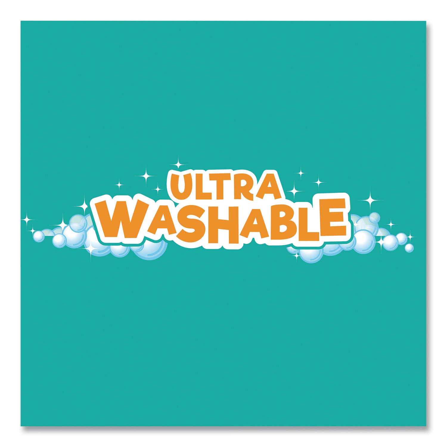BIC Kids Ultra Washable Markers, Medium Bullet Tip, Assorted Colors, 10/Pack (BKCM10AST)