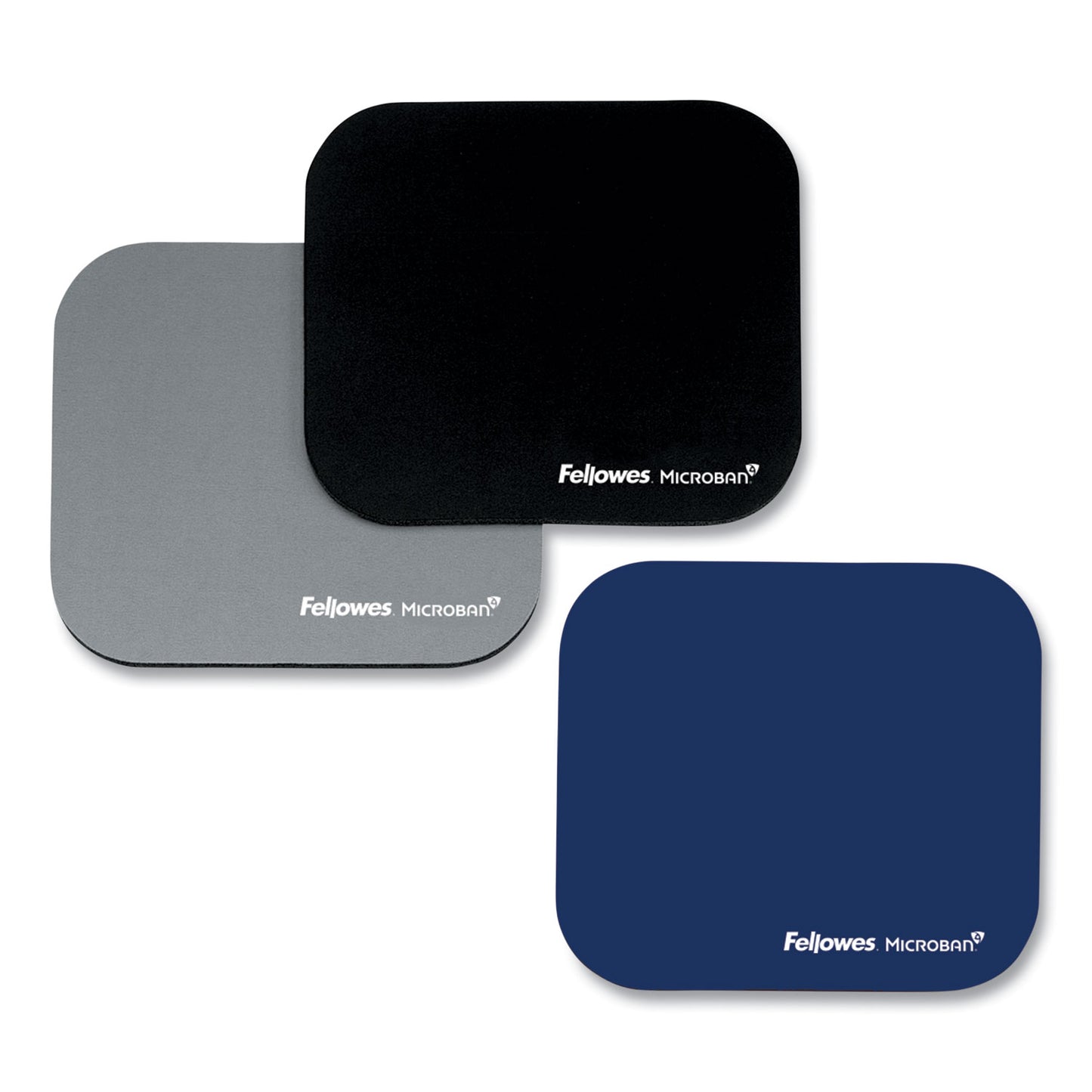 Fellowes Mouse Pad with Microban Protection, 9 x 8, Graphite (5934001)