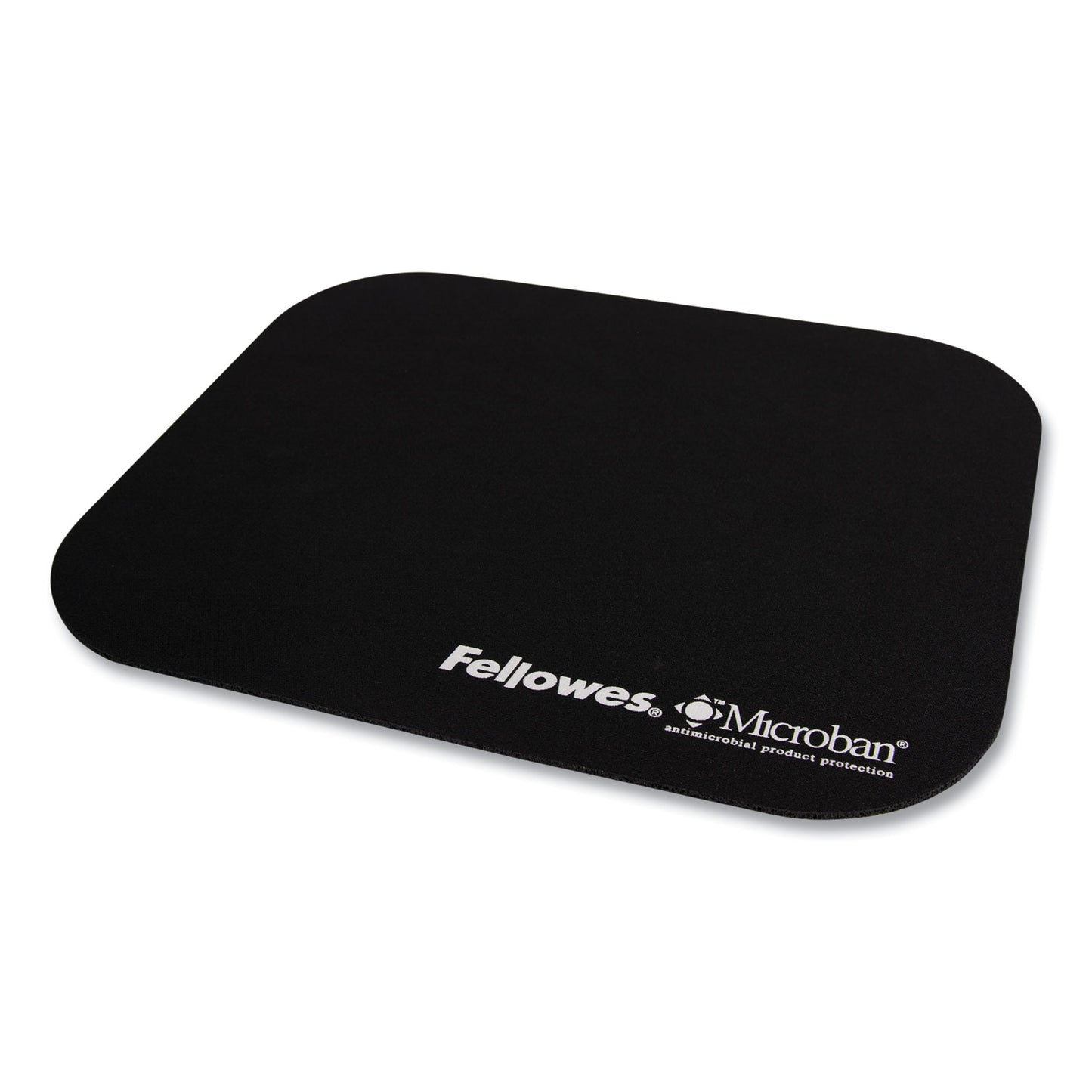 Fellowes Mouse Pad with Microban Protection, 9 x 8, Black (5933901)