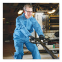 KleenGuard A65 Zipper Front Flame-Resistant Hooded Coveralls, Elastic Wrist and Ankles, X-Large, Blue, 25/Carton (45324)