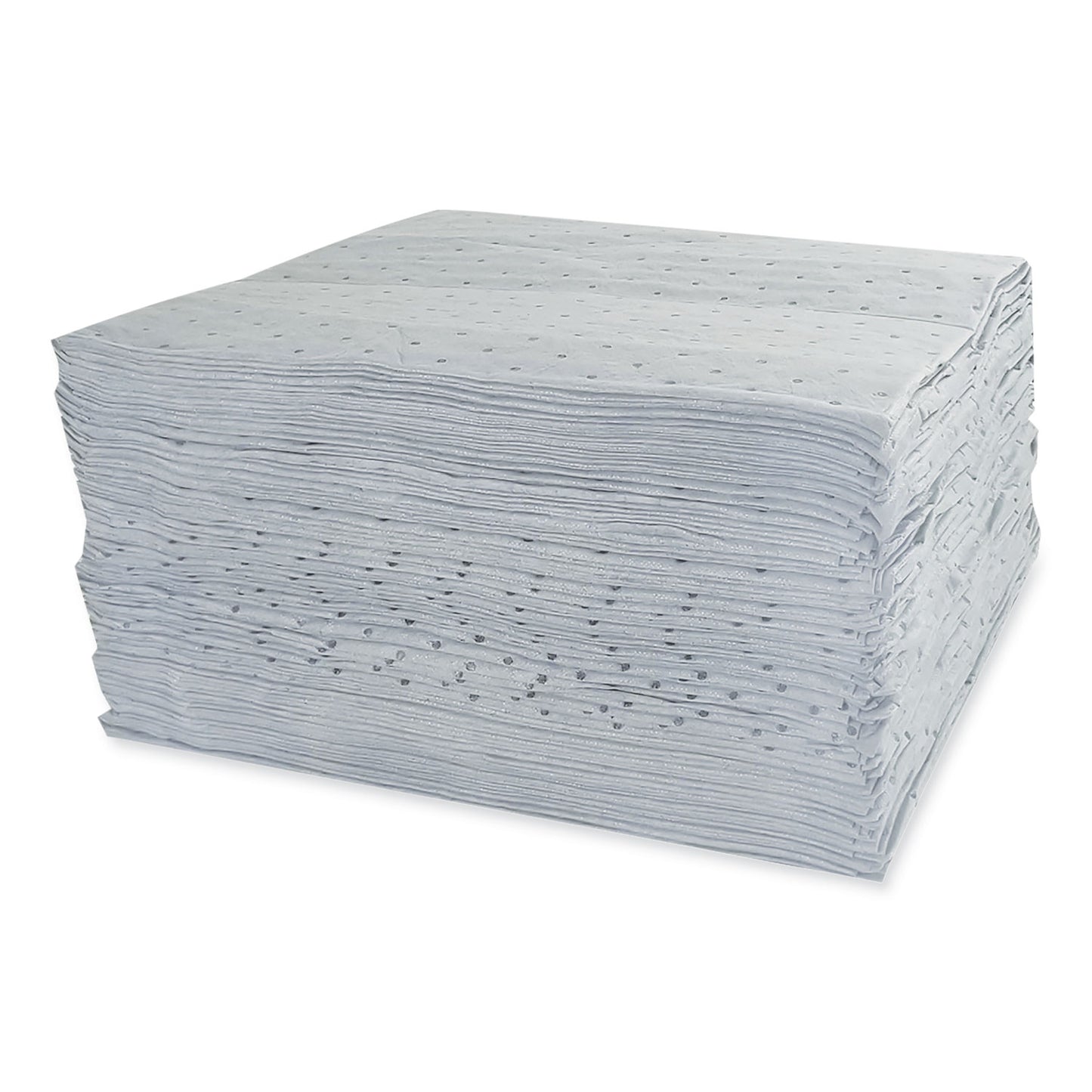 HOSPECO TASKBrand All Sorb Industrial Sorbent Pad, 0.22 gal, 15 x 18, 100/Pack (ASMABPGV)