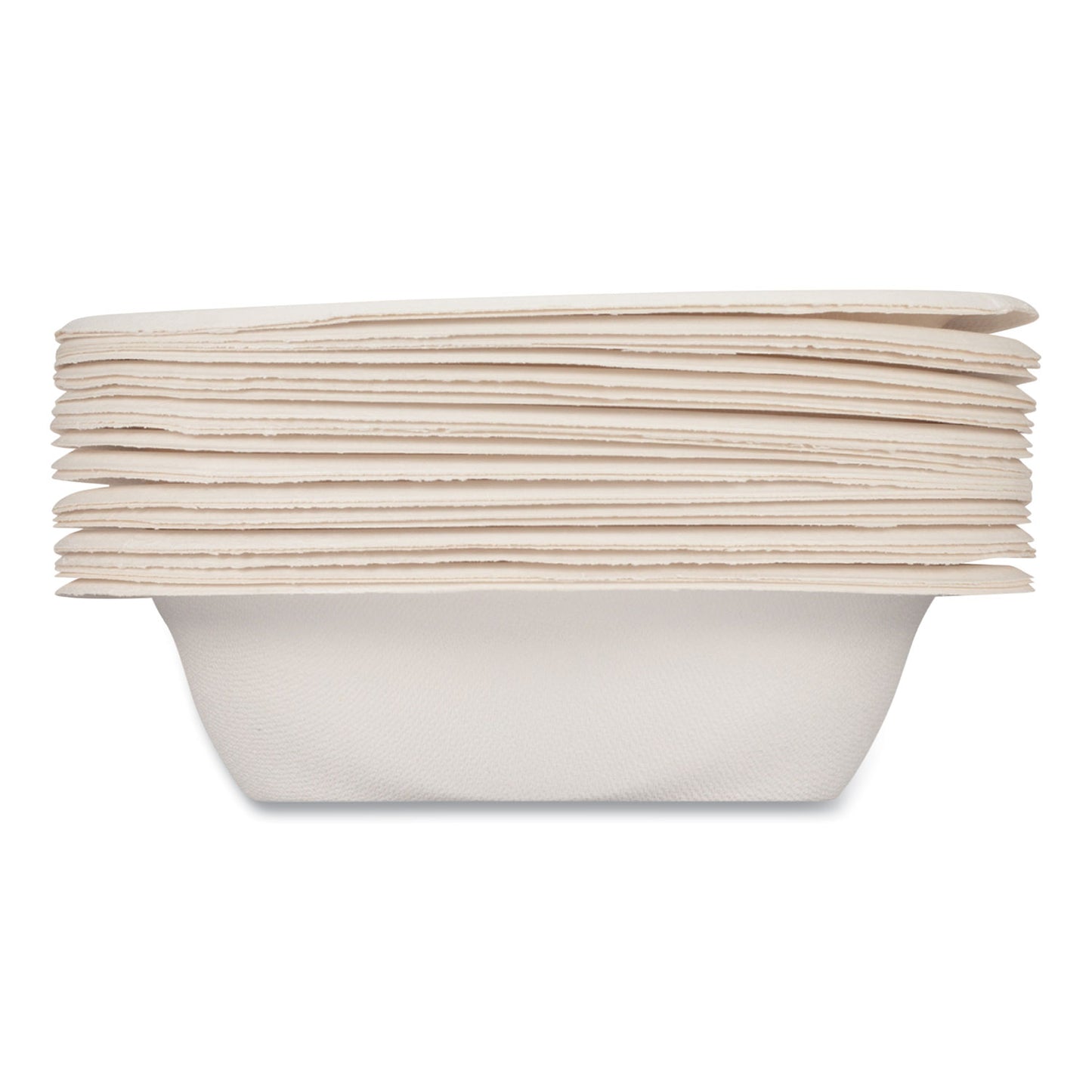 Hefty ECOSAVE Tableware, Bowl, Bagasse, 16 oz, White, 25/Pack, 12 Packs/Carton (D71625)