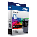 Brother LC401XLBKS High-Yield Ink, 500 Page-Yield, Black