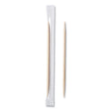 AmerCareRoyal Mint Cello-Wrapped Wood Toothpicks, 2.5", Natural, 1,000/Box, 15 Boxes/Carton (RM115)