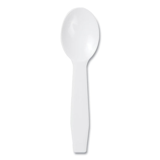 AmerCareRoyal Polystyrene Taster Spoons, White, 3000/Carton (RTS3000)