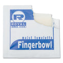 AmerCareRoyal Moist Towelettes, Individually Wrapped, 4 x 6, Lemon Scent, White, 1,000/Carton (RF1MB)