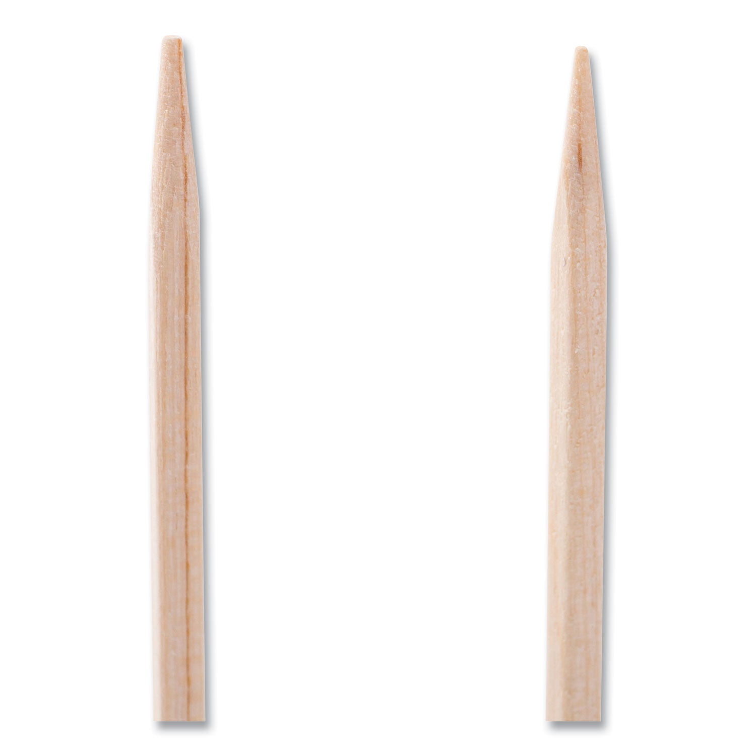 AmerCareRoyal Square Wood Toothpicks, 2.75", Natural, 800/Box, 24 Boxes/Carton (R820SQ)