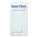 AmerCareRoyal Guest Check Pad, 17 Lines, Two-Part Carbonless, 3.6 x 6.7, 50 Forms/Pad, 50 Pads/Carton (GC70002)