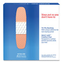 BAND-AID Plastic Adhesive Bandages, 0.75 x 3, 60/Box (100563500)