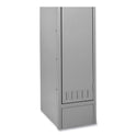 Tennsco Optional Locker Base, 12w x 18d x 6h, Medium Gray (CLB1218MG)