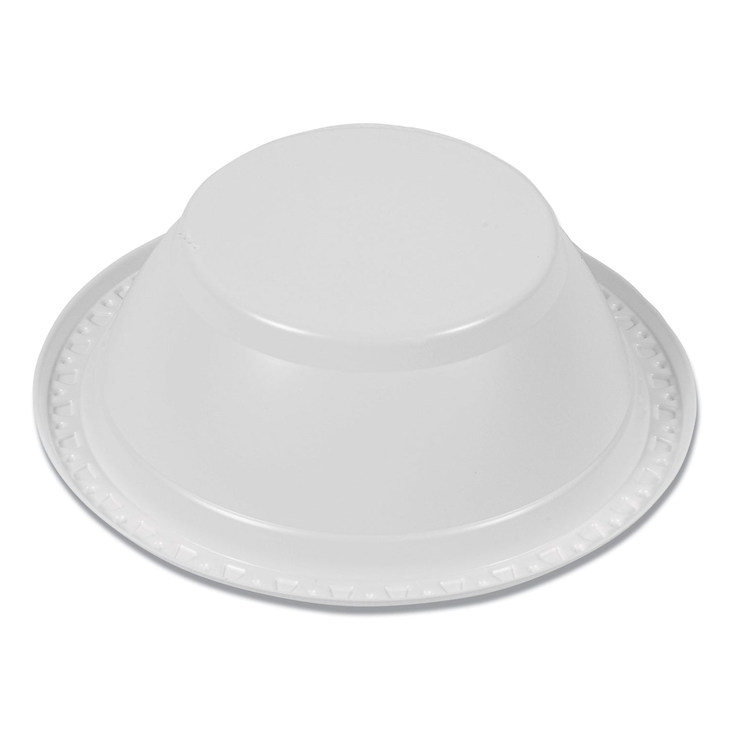 Tablemate Plastic Dinnerware, Bowl, 5 oz, White, 125/Pack (5244WH)