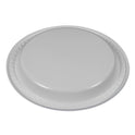 Tablemate Plastic Dinnerware, Plates, 7" dia, White, 125/Pack (7644WH)