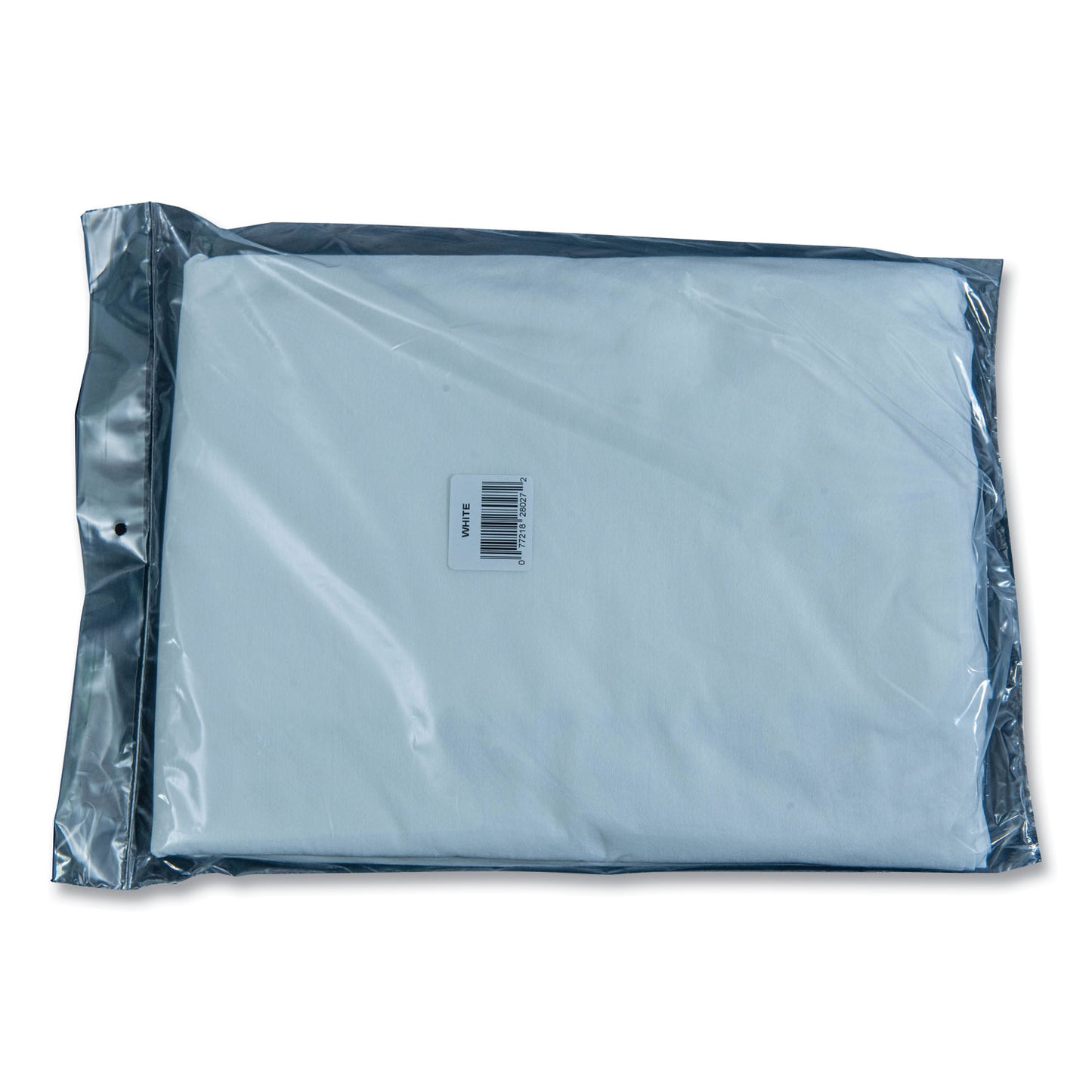 Tablemate Table Set Linen-Like Table Skirting, Polyester, 29" x 14 ft, White (LS2914WH)