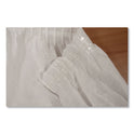 Tablemate Table Set Linen-Like Table Skirting, Polyester, 29" x 14 ft, White (LS2914WH)