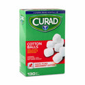 Curad Sterile Cotton Balls, 1", 130/Box (CUR110163RB)