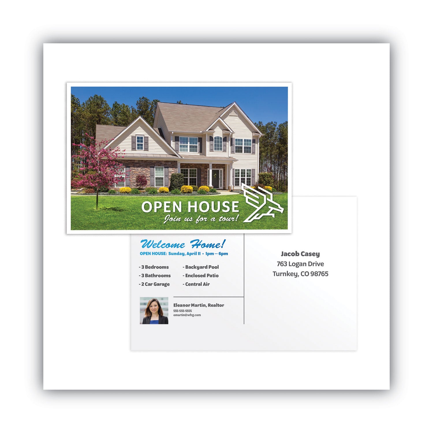 MACO Unruled Microperforated Laser/Inkjet Post Cards, 4 x 6, White, 100 Cards, 2 Cards/Sheet, 50 Sheets/Box (ML8575)