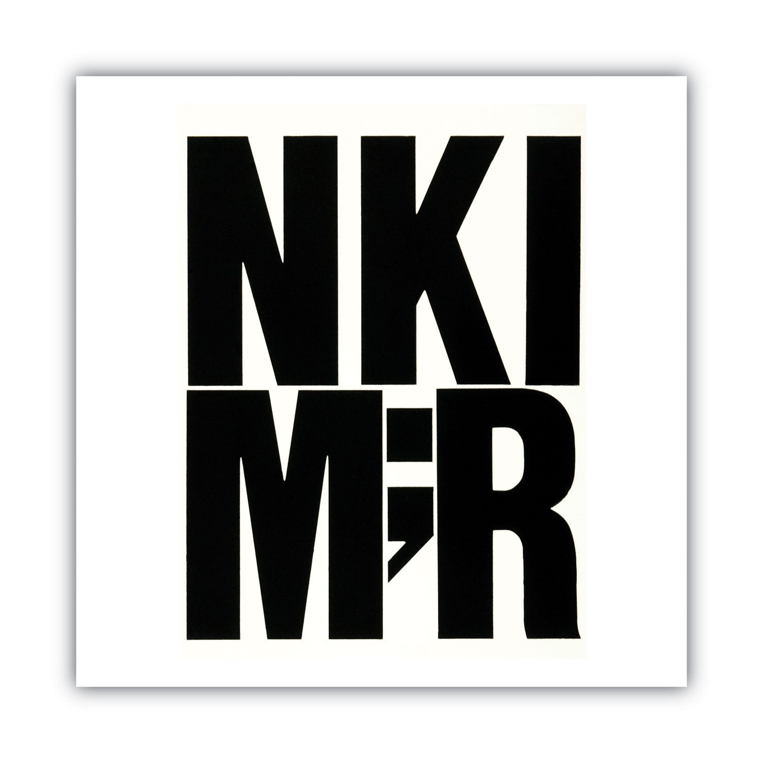 Chartpak Press-On Vinyl Uppercase Letters, Self Adhesive, Black, 6"h, 38/Pack (01184)