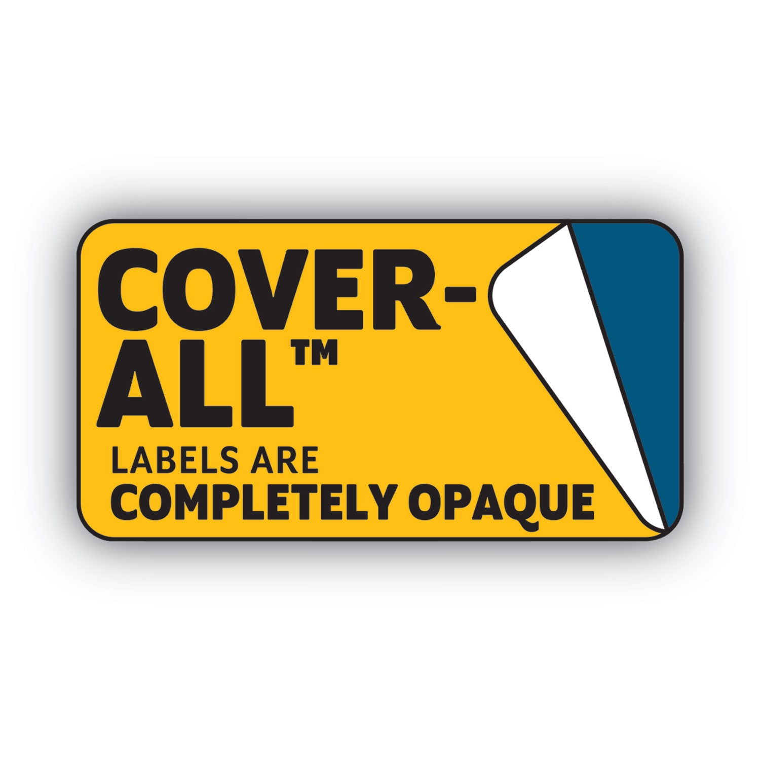 MACO Cover-All Opaque Laser/Inkjet Shipping Labels, Inkjet/Laser Printers, 2 x 4, White, 10 Labels/Sheet, 250 Sheets/Box (ML1000B)