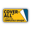 MACO Cover-All Opaque Laser/Inkjet Shipping Labels, Full-Sheet Format, Inkjet/Laser Printers, 8.5 x 11, White, 100/Box (ML0100)