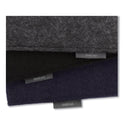 Smead Soft Touch Cloth Expanding Files, 2" Expansion, 1 Section, Snap Closure, Letter Size, Dark Blue (70922)