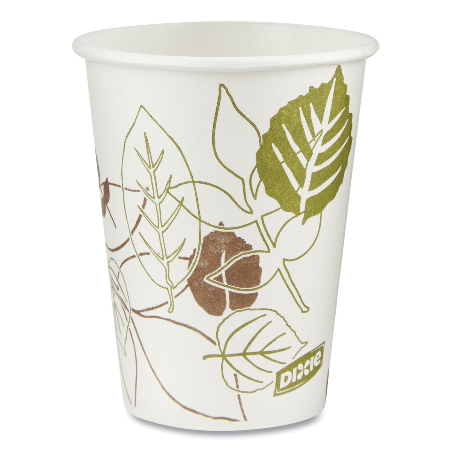 Dixie Pathways Paper Hot Cups, 8 oz, 25/Pack (2338WSPK)