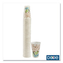 Dixie PerfecTouch Paper Hot Cups, 16 oz, Coffee Haze Design, 50/Pack (5356CD)