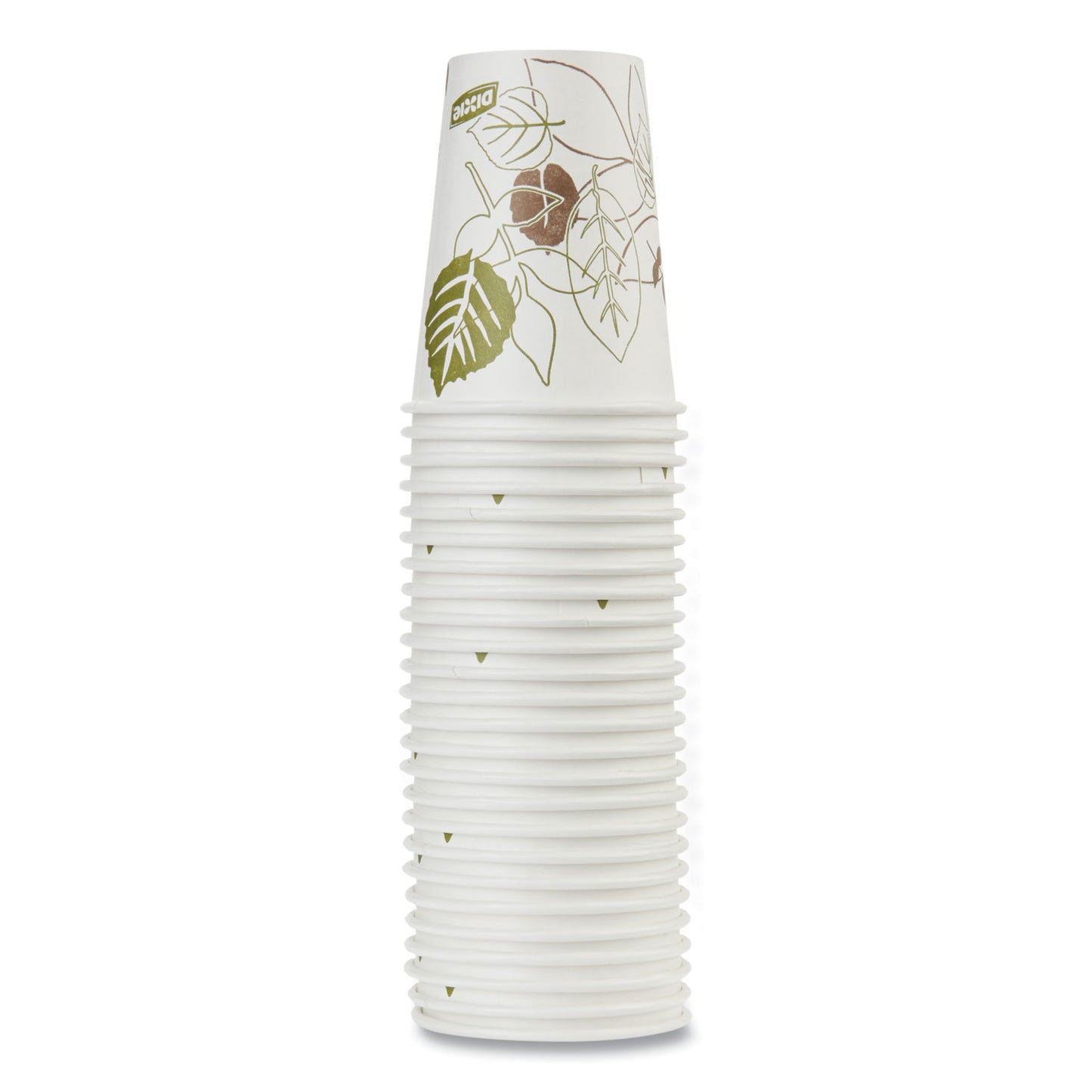 Dixie Pathways Paper Hot Cups, 8 oz, 25/Pack (2338WSPK)