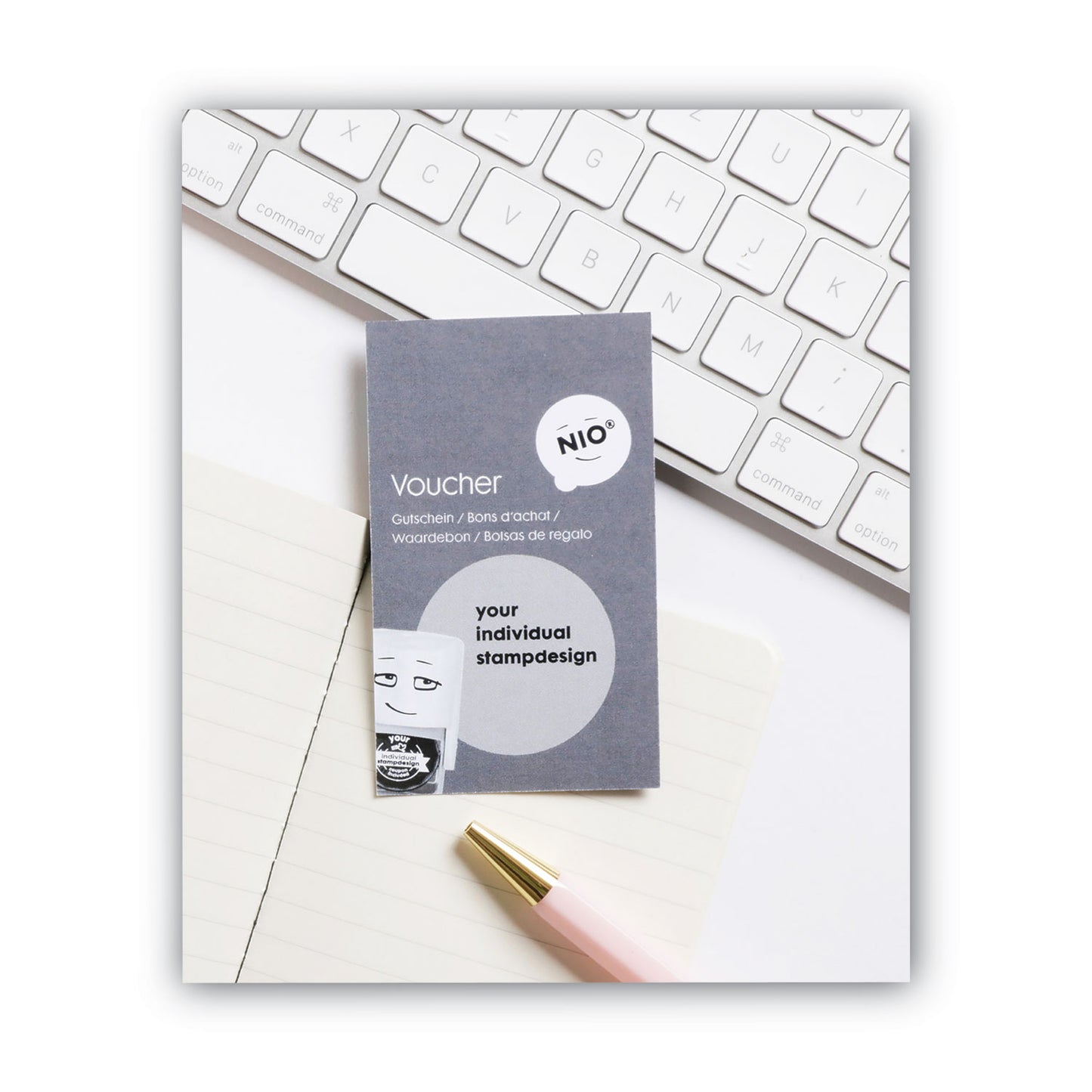 Consolidated Stamp Custom Stamp Voucher, For Use with NIO 071509 Stamp (071596)