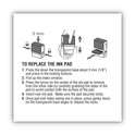 Replacement Ink Pad for 2000PLUS 1SI50P, 2.81" x 0.25", Black (065478)